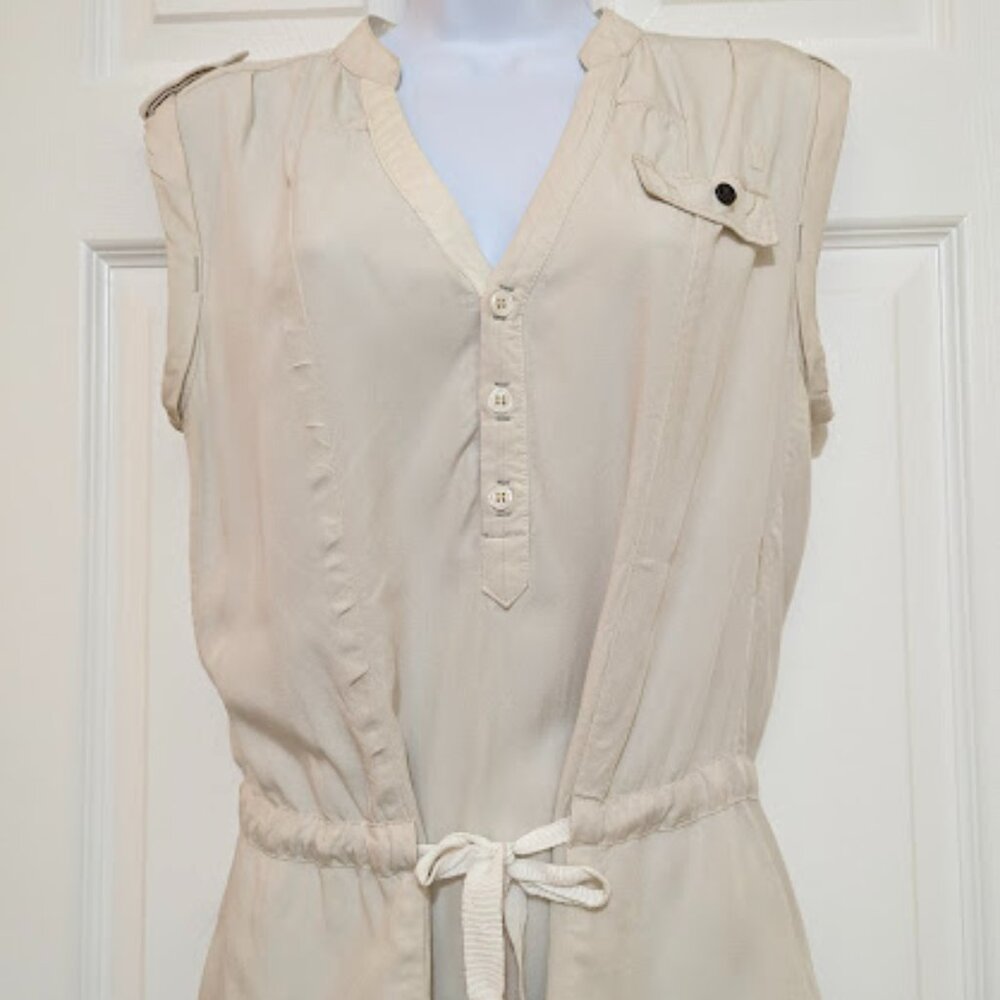 G-Star Cream Sleeveless top Medium